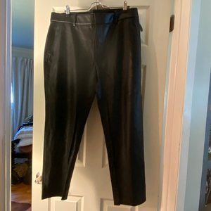 Zara faux leather pants